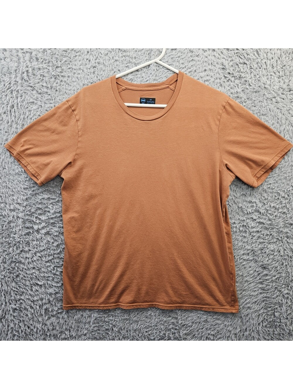 Janji Run Everywhere T Shirt Runner 3 Bio Men Medium Orange Brown Performance